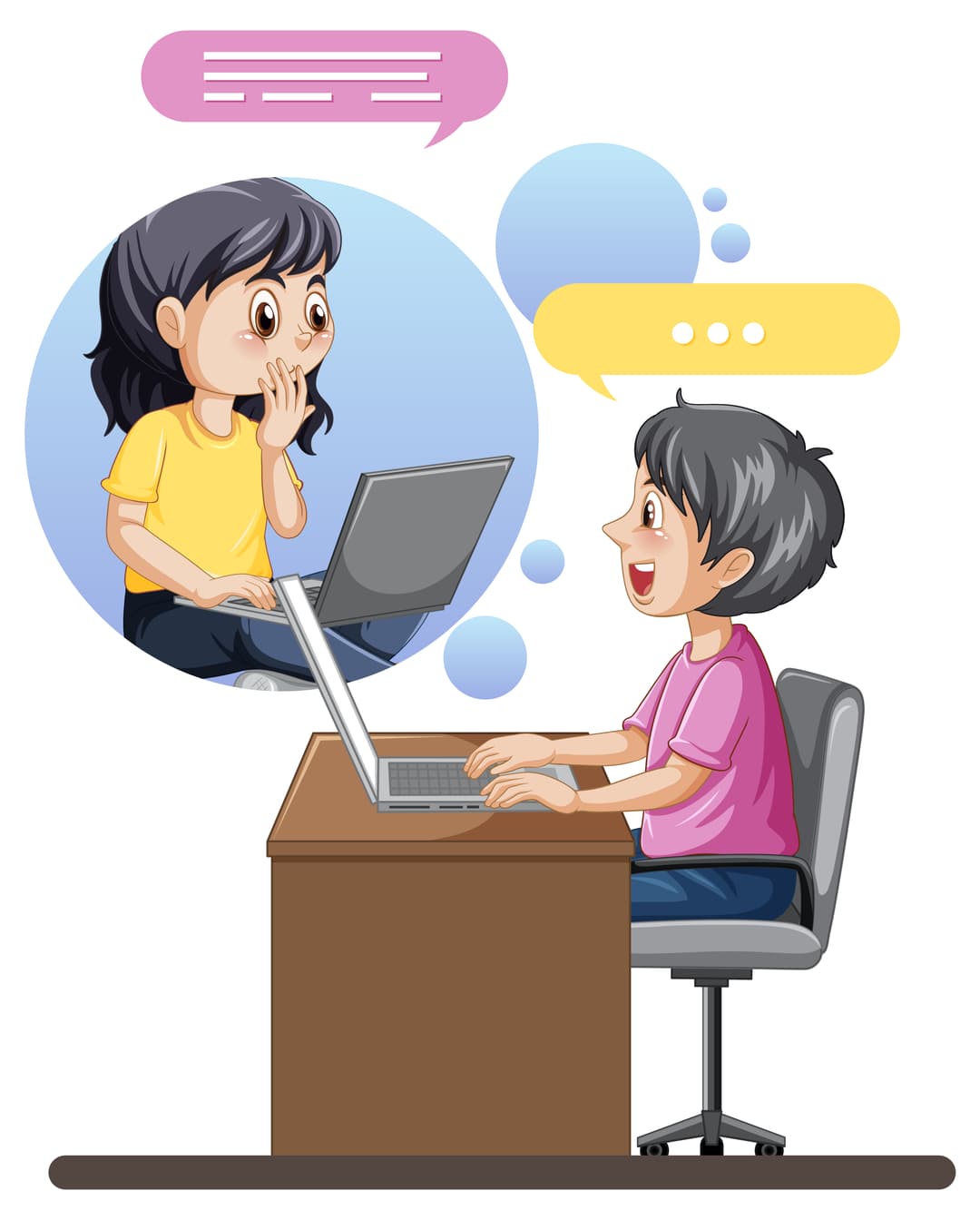 Kids excited about programming